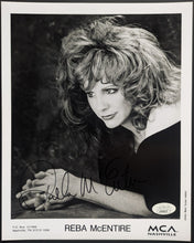 Load image into Gallery viewer, Reba McEntire Autographed Signed Black &amp; White Publicity Photo JSA Country Music
