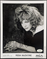 Reba McEntire Autographed Signed Black & White Publicity Photo JSA Country Music