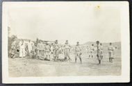 Early 1900s U.S. Marine Corp Unused Baseball Real Photo Postcard Vtg Historical