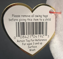 Load image into Gallery viewer, Ty Beanie Babies KuKu White Cockatoo Error Tag Version Plush Toy Vintage
