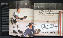 Load image into Gallery viewer, Bobby Hull Signed Hardcover Book The Golden Jet Autographed NHL Hockey HOF DVD
