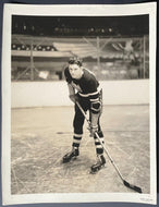 1935 IHL Hockey Detroit Olympics Player Type 1 Vintage Photo Albert Backlund