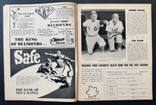 Load image into Gallery viewer, 1956 Maple Leaf Stadium Baseball Program International League Championship Final
