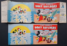 Load image into Gallery viewer, 1938 Walt Disney's Boat Builders Hardcover First Edition Picture Book Vintage
