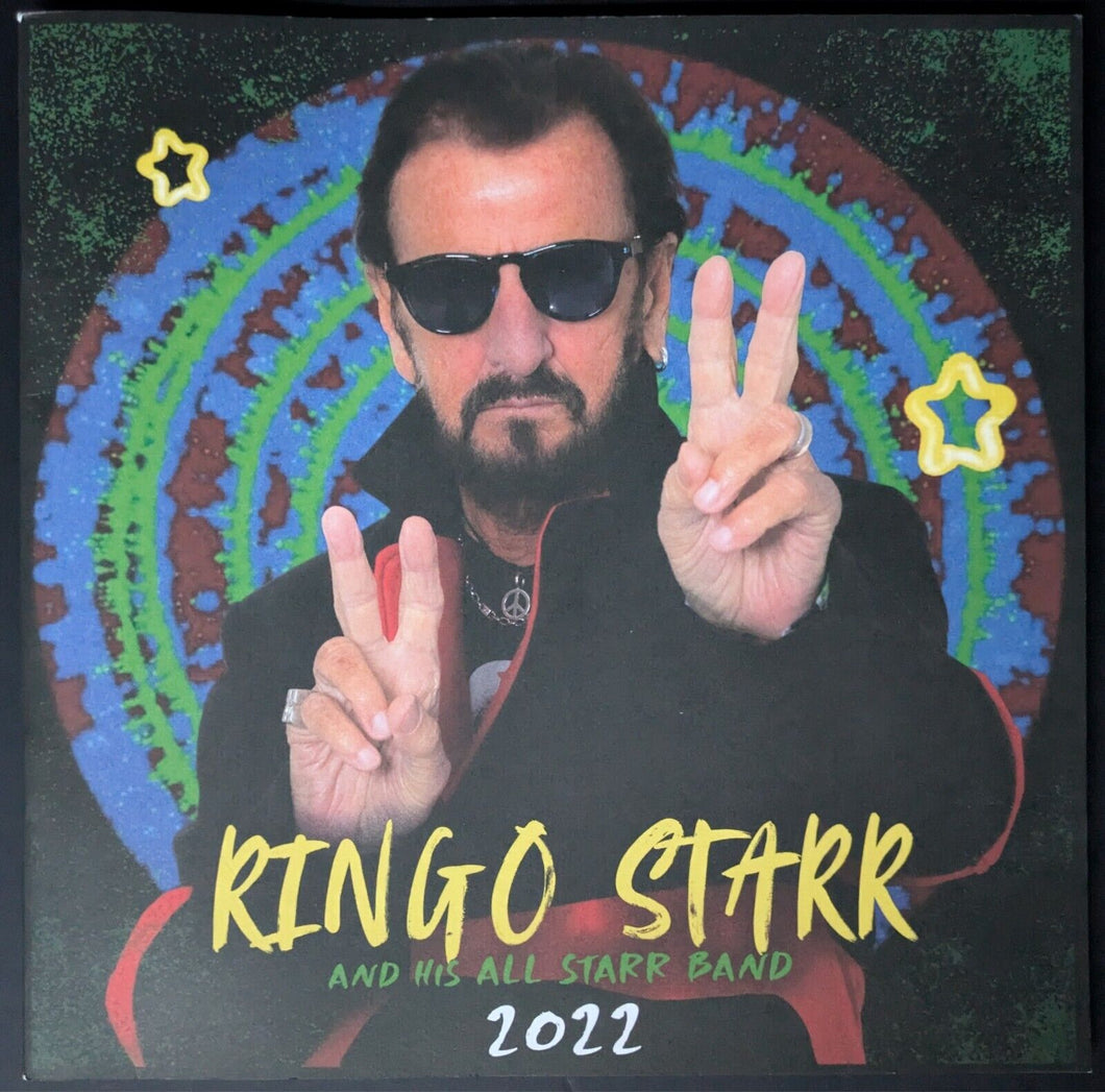 2022 Ringo Starr and his All Starr Band Tour Program The Beatles Fab Four Music