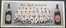 Load image into Gallery viewer, 1935 Montreal Royals Dow Beer International League Team Photo Vintage Poster
