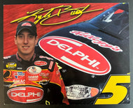 2005 Kyle Busch Nascar Racing Promo Card Champion Delphi Hendrick Motorsports