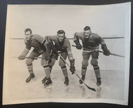 1926 Vintage Photo of NY Rangers Bill Cook, Frank Boucher Bun Cook NHL Hockey