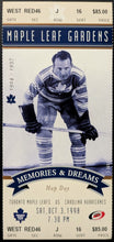 Load image into Gallery viewer, 1998 Maple Leaf Gardens Final Season Full Ticket Hap Day Toronto Maple Leafs
