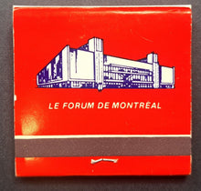 Load image into Gallery viewer, Circa 1970s Montreal Forum Stadium Full Unused Match Book Vintage Canadiens Logo

