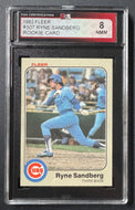 1983 Fleer MLB #507 Ryne Sandberg Chicago Cubs Rookie Card KSA Vintage Baseball