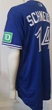 Load image into Gallery viewer, 2023 Toronto Blue Jays John Schneider Game Worn Jersey MLB Baseball Holo
