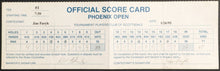 Load image into Gallery viewer, 1995 Jim Furyk Phoenix Open Signed Personal Golf Scorecard Autographed
