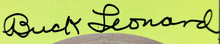 Load image into Gallery viewer, 1972 Buck Leonard Baseball Hall Of Fame Plaque Signed Postcard JSA Certified
