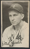 1936 Mel Harder Goudey Wide Pen Premium Vintage Photo Baseball MLB