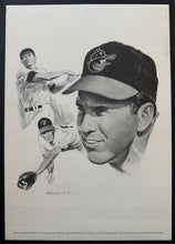 Load image into Gallery viewer, Brooks Robinson Equitable Assurance Promo Print Baltimore Orioles MLB Baseball
