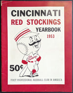 1953 Cincinnatti Reds Yearbook Baseball Vintage Program MLB Complete Book