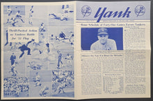 Load image into Gallery viewer, 1951 Yankee Stadium Program Cleveland Indians MLB Baseball New York Vintage
