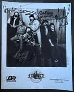 Confederate Railroad Multi-Signed x6 Autographed Atlantic Records Photo Vintage