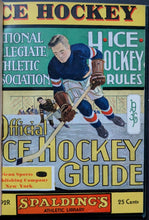 Load image into Gallery viewer, Spalding Athletic Library Official Hockey Guides For NCAA Hockey 1928/29-1938/39
