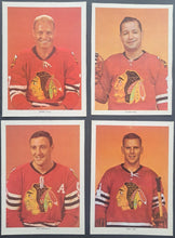Load image into Gallery viewer, 1964/1965 Chex Cereal Series 2 Photos x10 Chicago Blackhawks Team Set Bobby Hull
