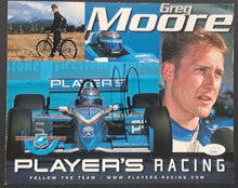 Load image into Gallery viewer, 1999 Greg Moore Autographed Signed Players Racing Card Vintage Indycar JSA
