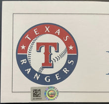 Load image into Gallery viewer, Jake Diekman Texas Rangers Game-Used 2015 ALDS Game 5 Locker Name Plate MLB Holo

