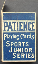 Load image into Gallery viewer, 1915 Patience Junior Series Hockey Themed Vintage Playing Cards Deck
