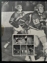 Load image into Gallery viewer, 1973 Brochure Promoting Professional Lacrosse Hockey Hall Of Famers Endorse Vtg
