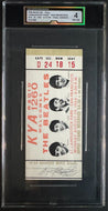 1966 The Beatles Candlestick Park Final Concert Full Ticket VG-EX 4 iCert