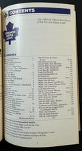Load image into Gallery viewer, 1985-86 Toronto Maple Leafs NHL Hockey Official Yearbook Vintage Borje Salming
