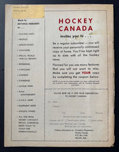 Load image into Gallery viewer, 1963 Hockey Canada Magazine Trail Smoke Eaters World Ice Hockey Championship Vtg
