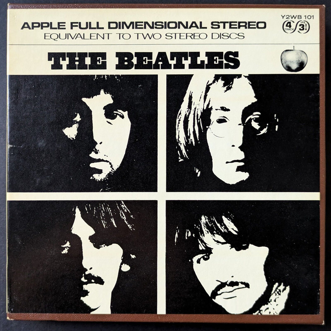 白＆黒！ 4CDセット！The Beatles/Get Back Session 1968 The Beatles White Album (DBL Album) On Reel-To-Reel 4