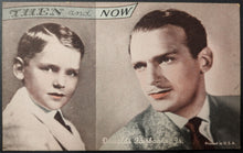 Load image into Gallery viewer, 1950s Mutoscope Arcade Vintage Hollywood Then &amp; Now Exhibit Cards x7 Postcards
