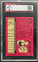 Load image into Gallery viewer, 1969 O-Pee-Chee #95 Johnny Bench Cincinnati Reds MLB Card Graded KSA 3.5 VG+
