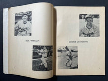 Load image into Gallery viewer, 1947 Brooklyn Dodgers MLB Yearbook Baseballs Beloved Bums Jackie Robinson Vtg
