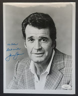 James Garner B&W Vintage Actor Signed Autographed Photo JSA Authenticated