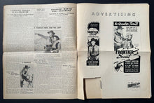 Load image into Gallery viewer, 1938 Theatre Serial - Frontier Scout Publicity Magazine Vintage Movies
