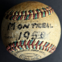 Load image into Gallery viewer, 1950 Montreal Royals Team Signed Official Rawlings International League Baseball
