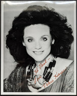 Valerie Harper Signed Autographed Vintage Black + White Photograph