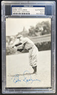 Babe Dahlgren Autographed Signed Postcard PSA Slabbed New York Yankees Baseball