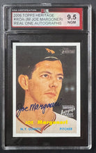 Load image into Gallery viewer, 2006 Topps MLB #ROA-JM New York Giants Joe Margoneri Signed Baseball Card KSA
