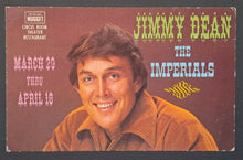 Load image into Gallery viewer, Jimmy Dean + The Imperials Autographed Signed Postcard Vintage Country Music
