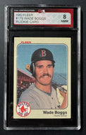 1983 Fleer MLB #179 Wade Boggs Boston Red Sox Baseball Card KSA Vintage