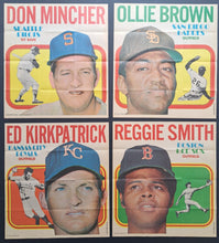 Load image into Gallery viewer, 1970 Full Set of 24 Topps Baseball Posters Roberto Clemente MLB Baseball Vintage
