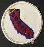 Circa 1971 MLB California Angels Vintage Baseball Team Logo Sew On Patch
