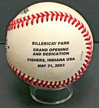 Load image into Gallery viewer, 2003 Billericay Park Grand Opening Indiana Fishers Official Rawlings Baseball
