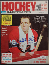 Load image into Gallery viewer, Henri Richard Autographed Signed Hockey Illustrated Montreal Canadiens NHL JSA
