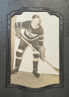 Circa 1937 Bronx Hockey Team Player Photo In Original Photogapher's Folio