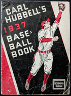 Soft Cover Carl Hubbell's 1937 Baseball Book New York Giants MLB Hall Of Fame